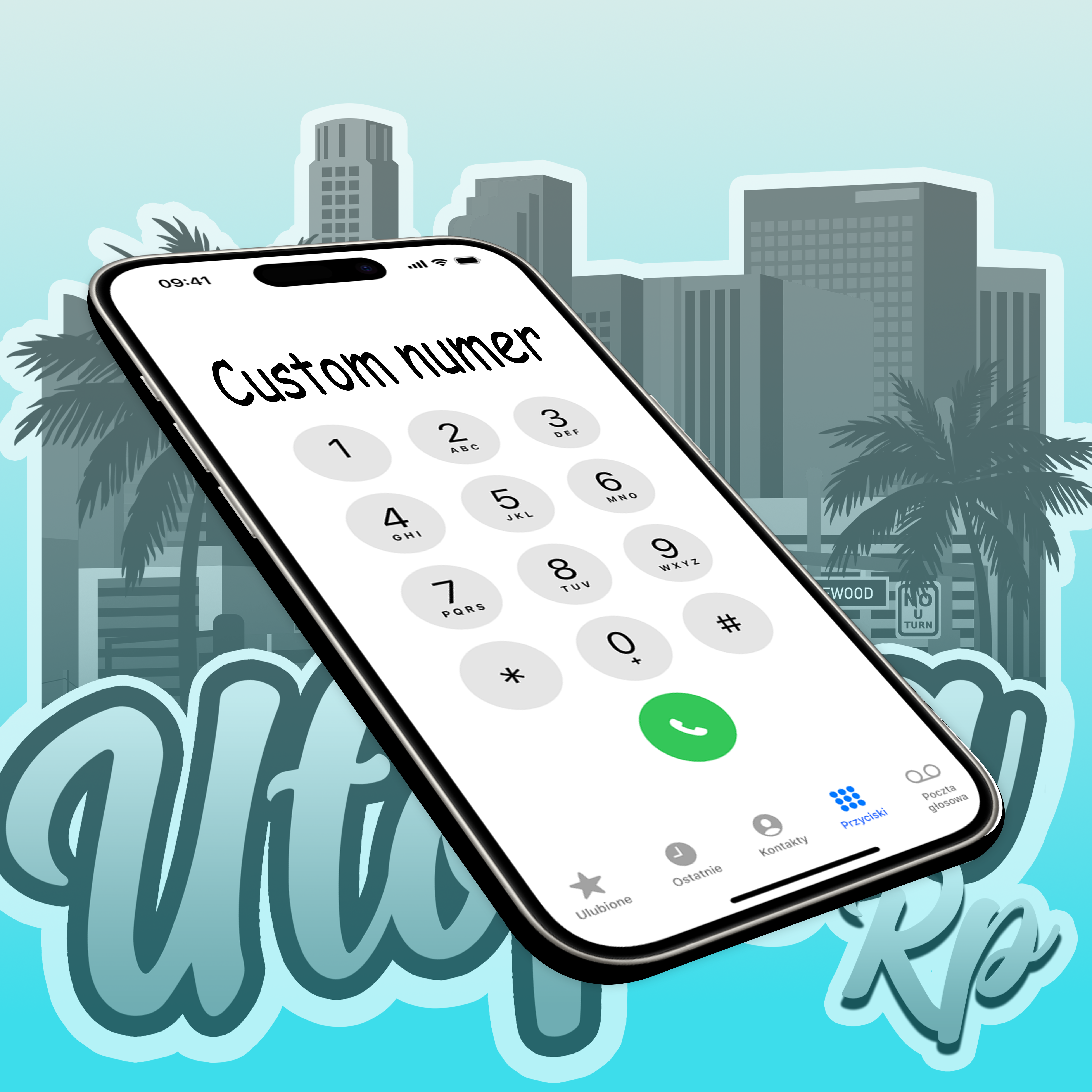 Custom nr telefonu